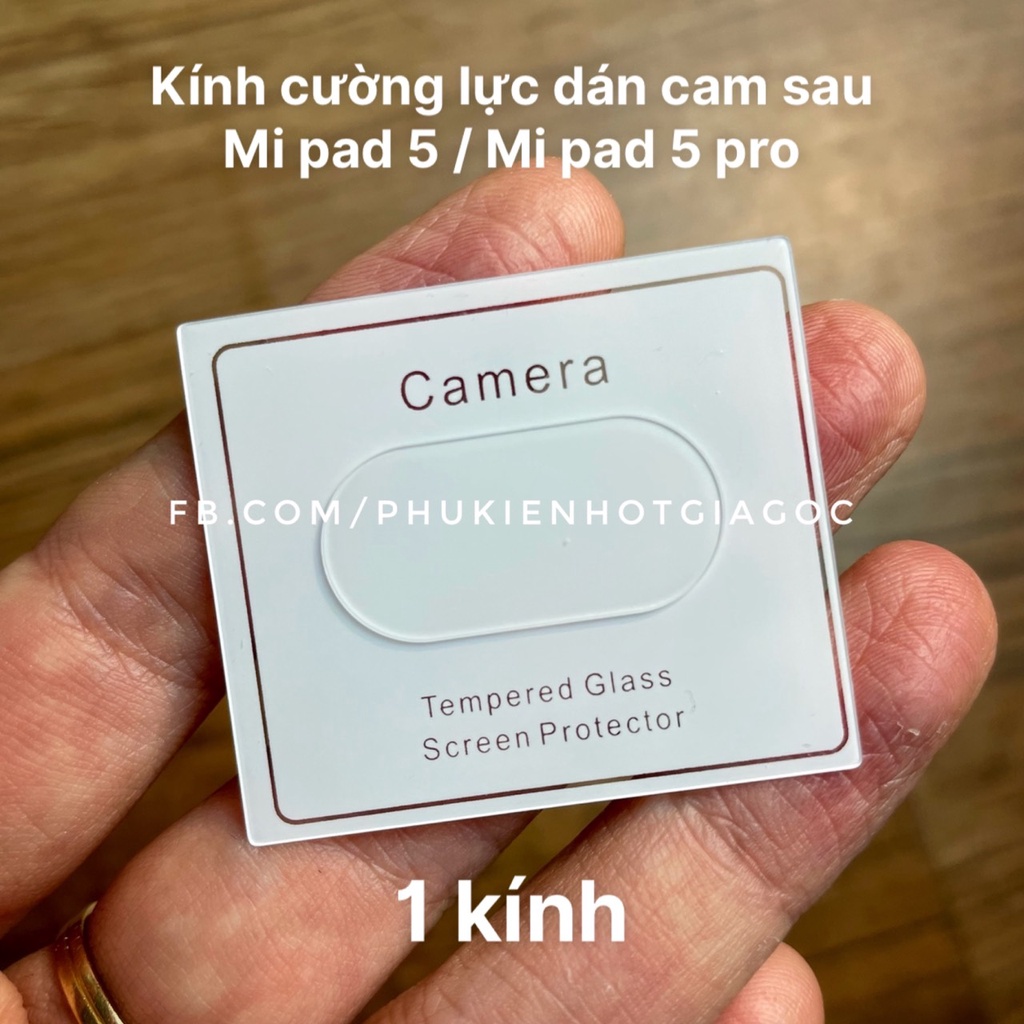 Kính cường lực Xiaomi Mi Pad 5 Pro - Dán bảo vệ cam sau Mi Pad 5 Pro / Pad 5