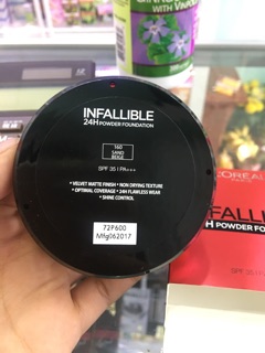 Phần nền Loreal Infallible 24H Power Foudation