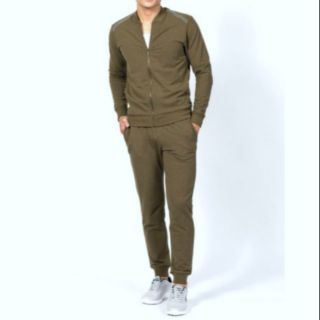 Aristino _ bộ đồ thu đông alh012w7_ rêu