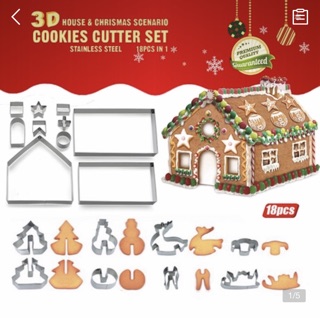 BỘ CUTTER 3D GIÁNG SINH