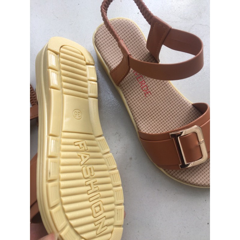 Giày sandal nữ đế xuồng mẫu khoá size 35-39