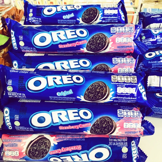 Bánh Quy Oreo socola 4 vị Việt Quất, Socola, Vani, Dâu 133g - Ăn Vặt ZumYum | BigBuy360 - bigbuy360.vn