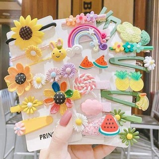 SET KẸP TÓC HOA QUẢ HOT TREND