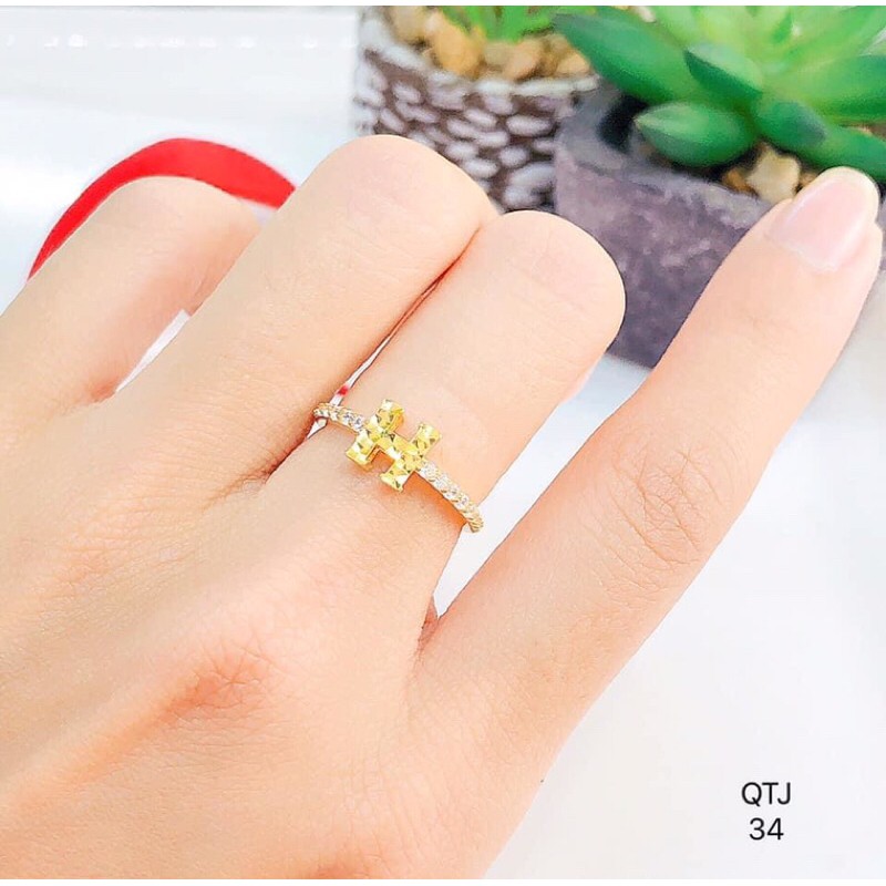 nhẫn chữH 10kGold