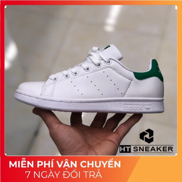 | Ảnh Thật + Video | Giày Thể Thao Stan Smith Xanh Lá Và Đen Nam Nữ . Thanh Lý Hết