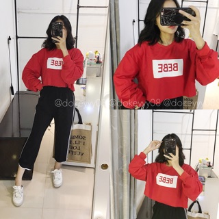 Áo croptop bebe