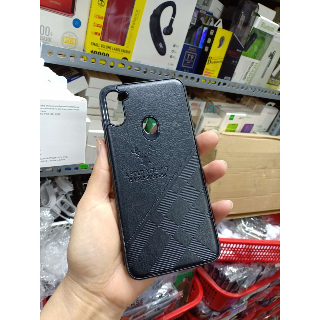 Ốp lưng dẻo da in hình Hươu cho Samsung A11/A21/A21S