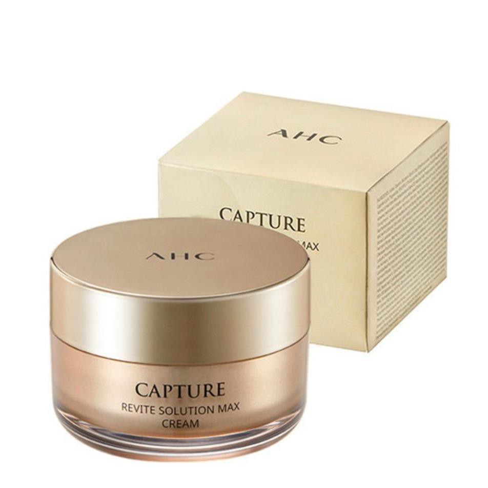 Kem Dưỡng Da AHC Capture Revite Solution Max Cream 50gr – Màu Vàng