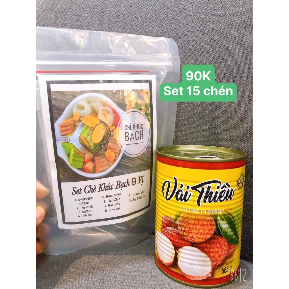 SET CHÈ KHÚC BẠCH