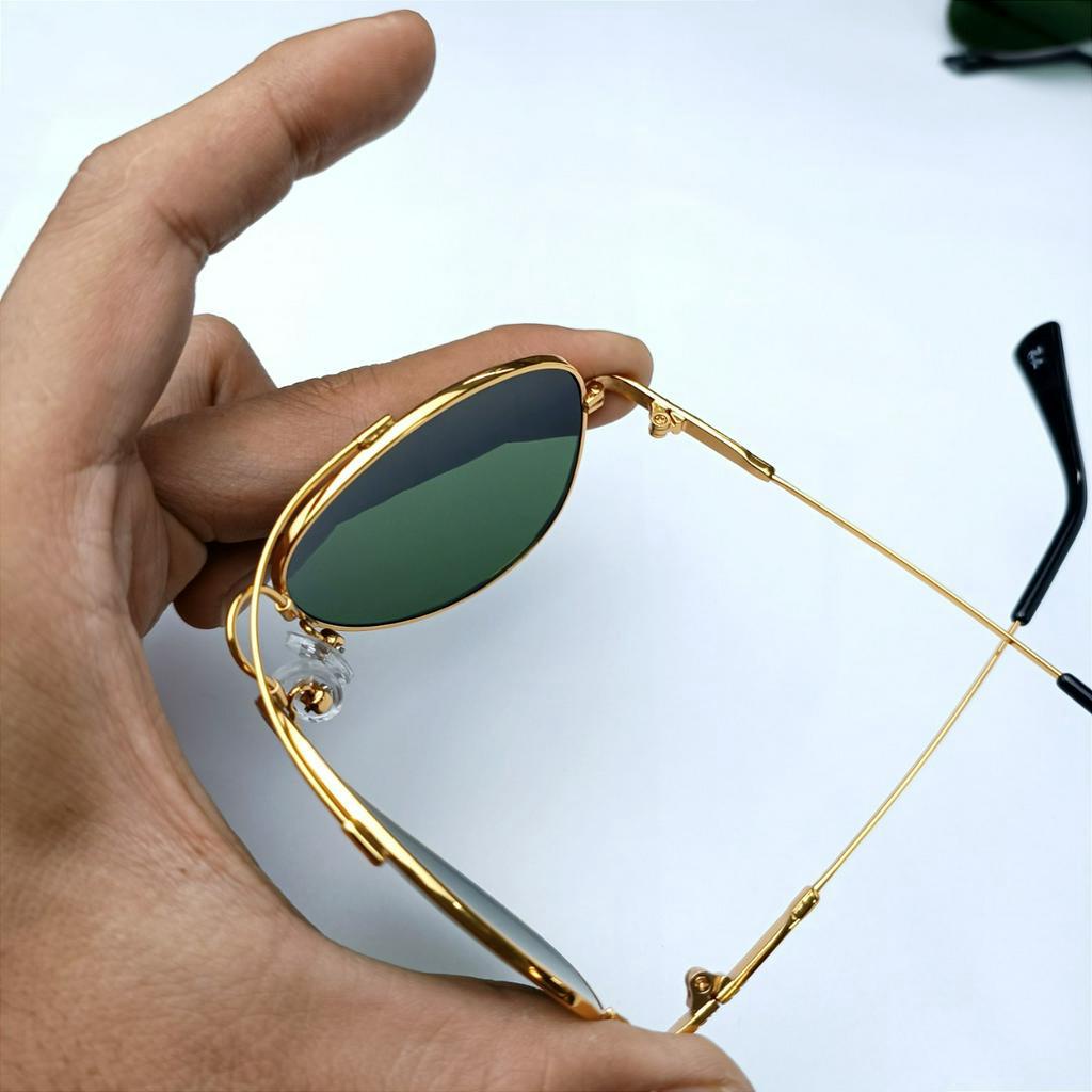 KÍNH GỌNG TITAN SIÊU DẺO, Mắt Kính Chống Nắng UV400 Phong Cách Retro Thời Trang Unisex (tặng kèm hộp đựng kính)