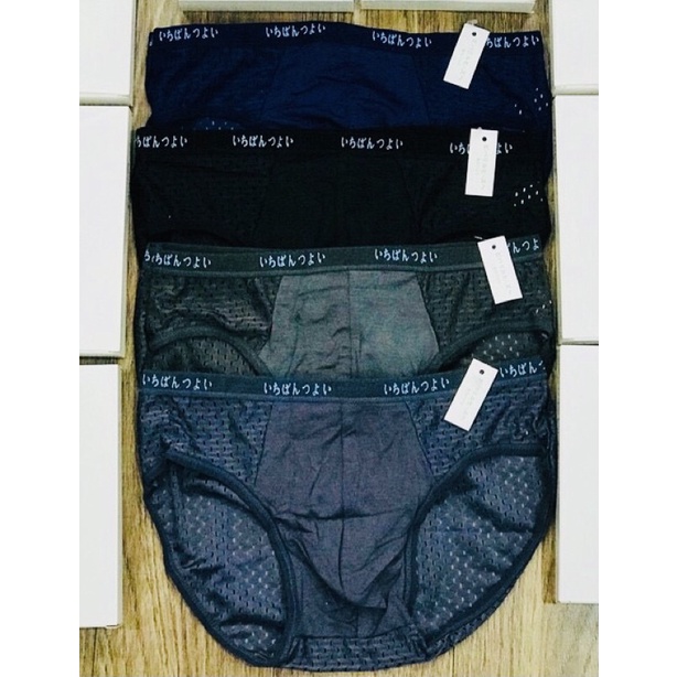 Quần sịp nam - Quần lót nam chất thun lưới thông hơi thoáng mát