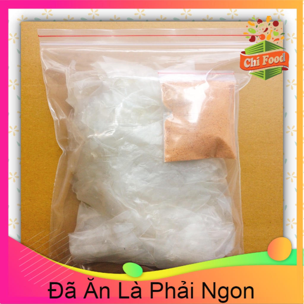 Combo 5 Bịch Bánh Tráng Dẻo Muối Nhuyễn Zip 100GR! Bánh Tráng Phơi Sương + Muối Tôm Tây Ninh