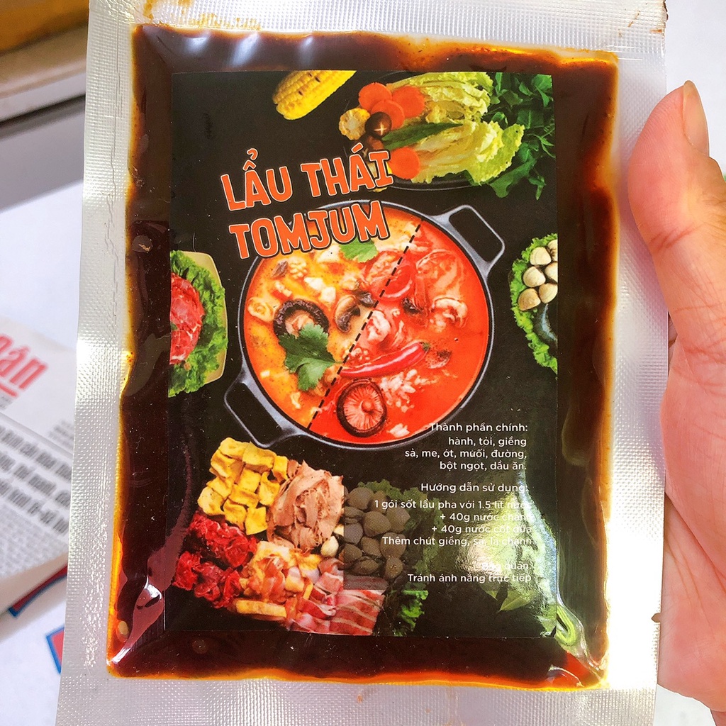 Nước Lẩu Thái Cốt Tôm He Handmade, Hải Sản Vân Đồn