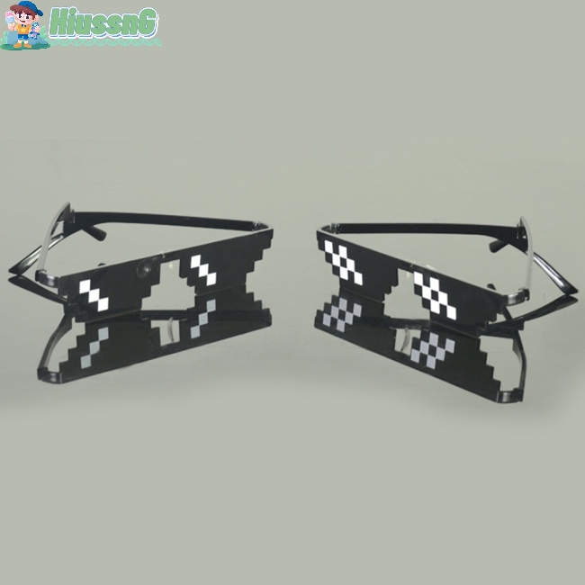 Kính Mát Thug Life 8-Bit MLG Pixel Cho Người Chơi Minecraft