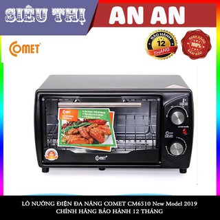 Lò nướng điện 10L COMET CM6510 đa năng công suất 1000w bảo hành 12 tháng