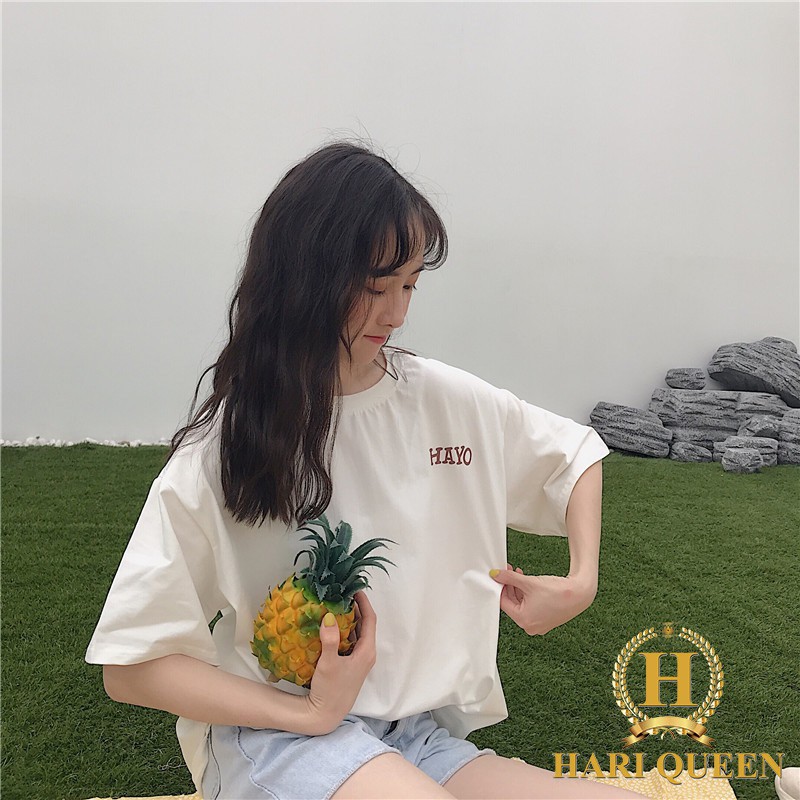 [FREESHIP ĐƠN TỪ 50K] Áo phông HAYO chữ ngực HARI0320