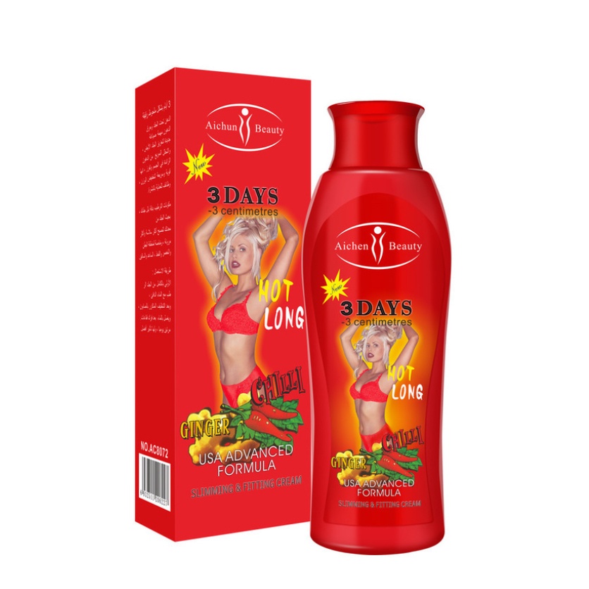 Kem massage tan mỡ bụng Gừng Ớt Slimming &amp; Fitting Cream 200g