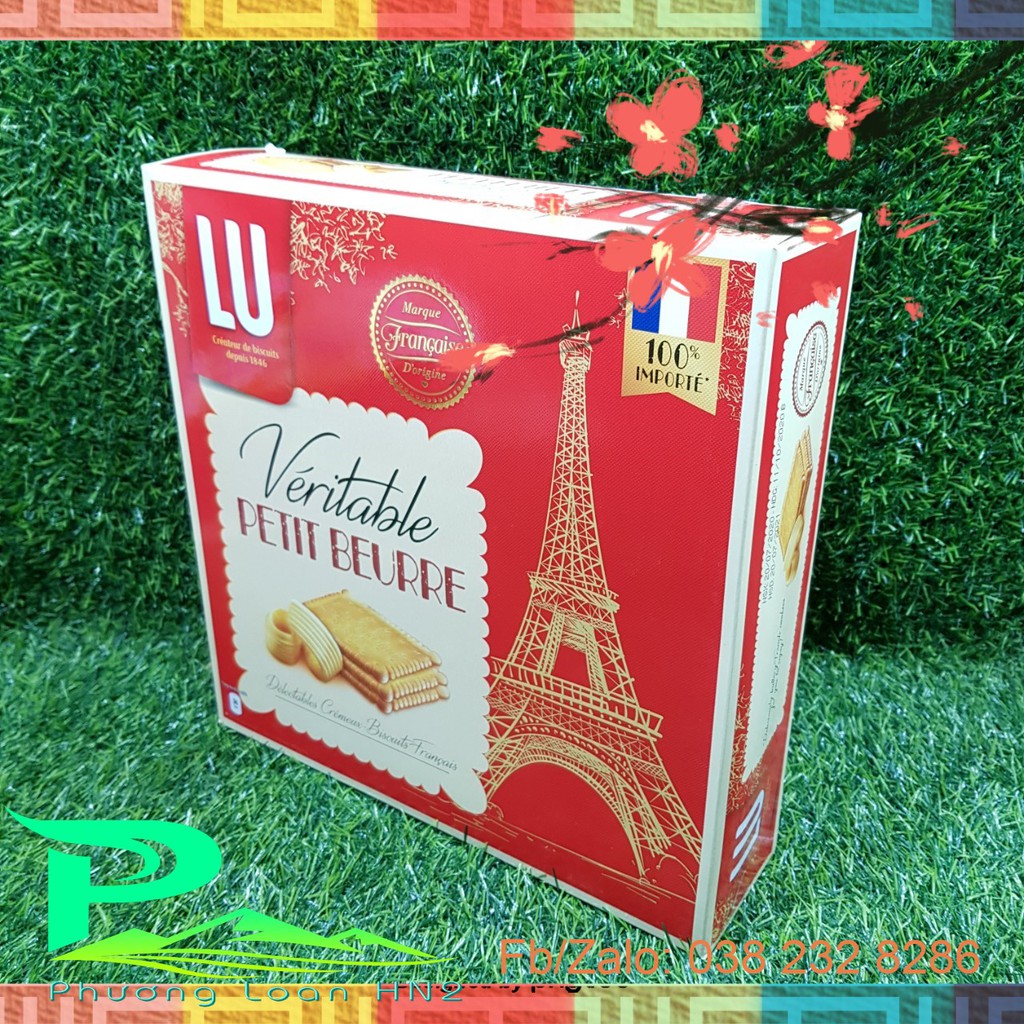 Bánh quy bơ Pháp LU hộp 600g - Nhập khẩu từ Pháp