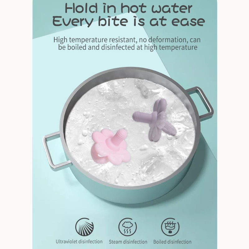 Núm Ti Giả Bằng Silicone Thoải Mái Cho Bé Sơ Sinh