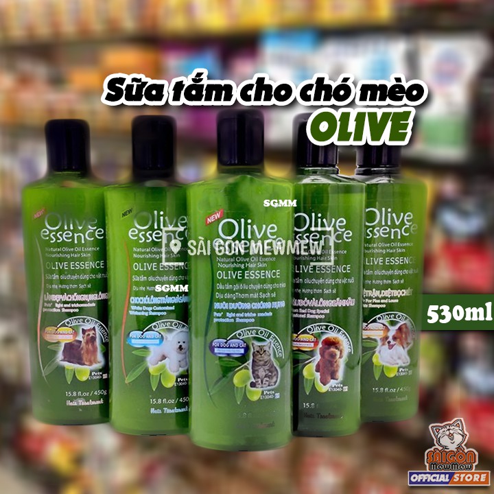 Sữa tắm OLIVE cho thú cưng 450ml