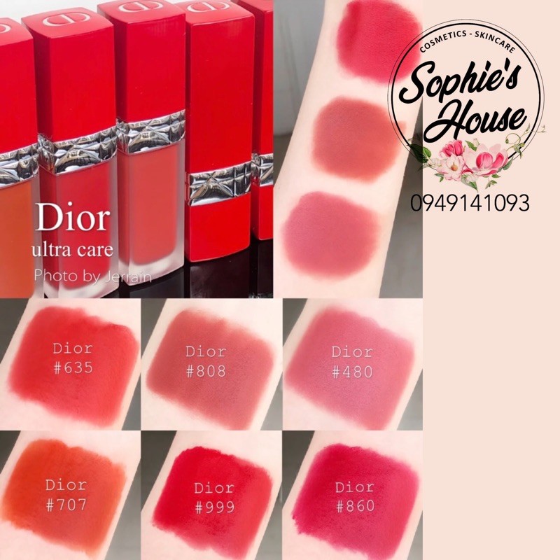 Son kem Dior Ultra Care Liquid 707 / 808 / 999