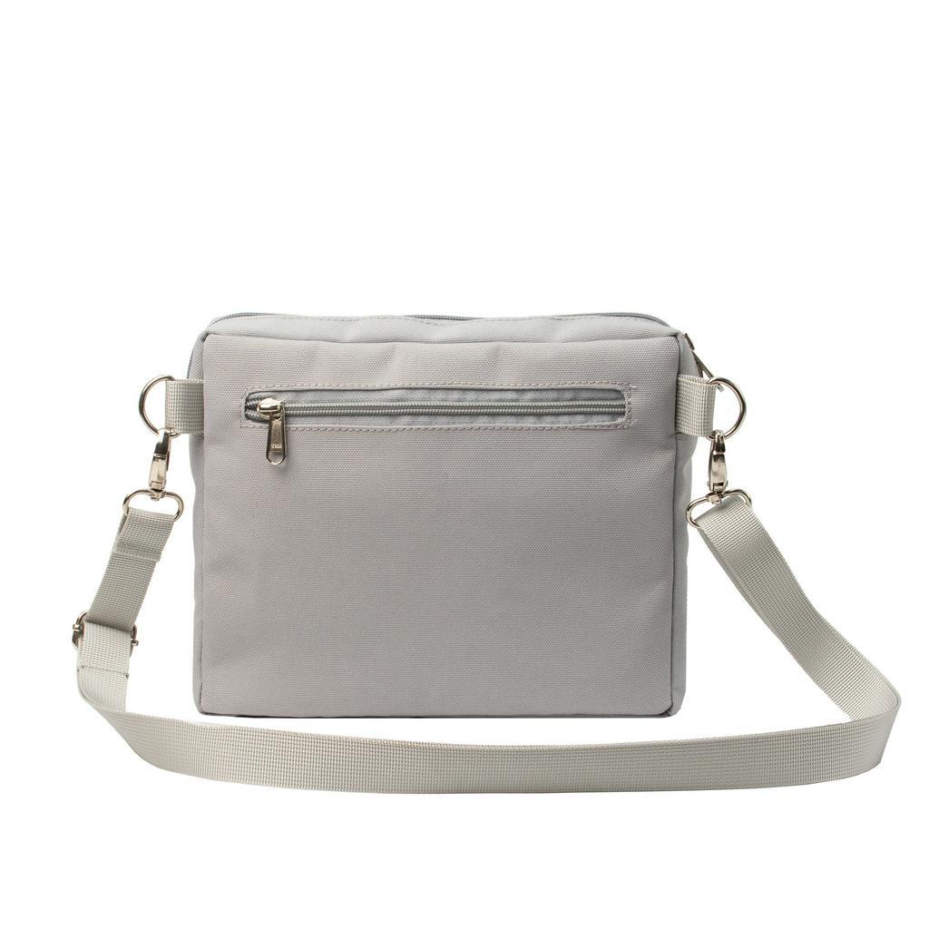 Túi Đeo Chéo Nam Nữ KASUTO Double Bag Màu Xám Vải Canvas Cao Cấp Chống Thấm Nước