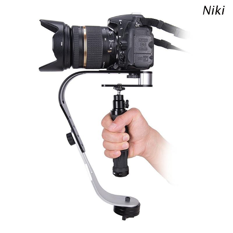 Tay Cầm Ổn Định Máy Ảnh Dslr 5dii Bằng Nhôm Cho Điện Thoại