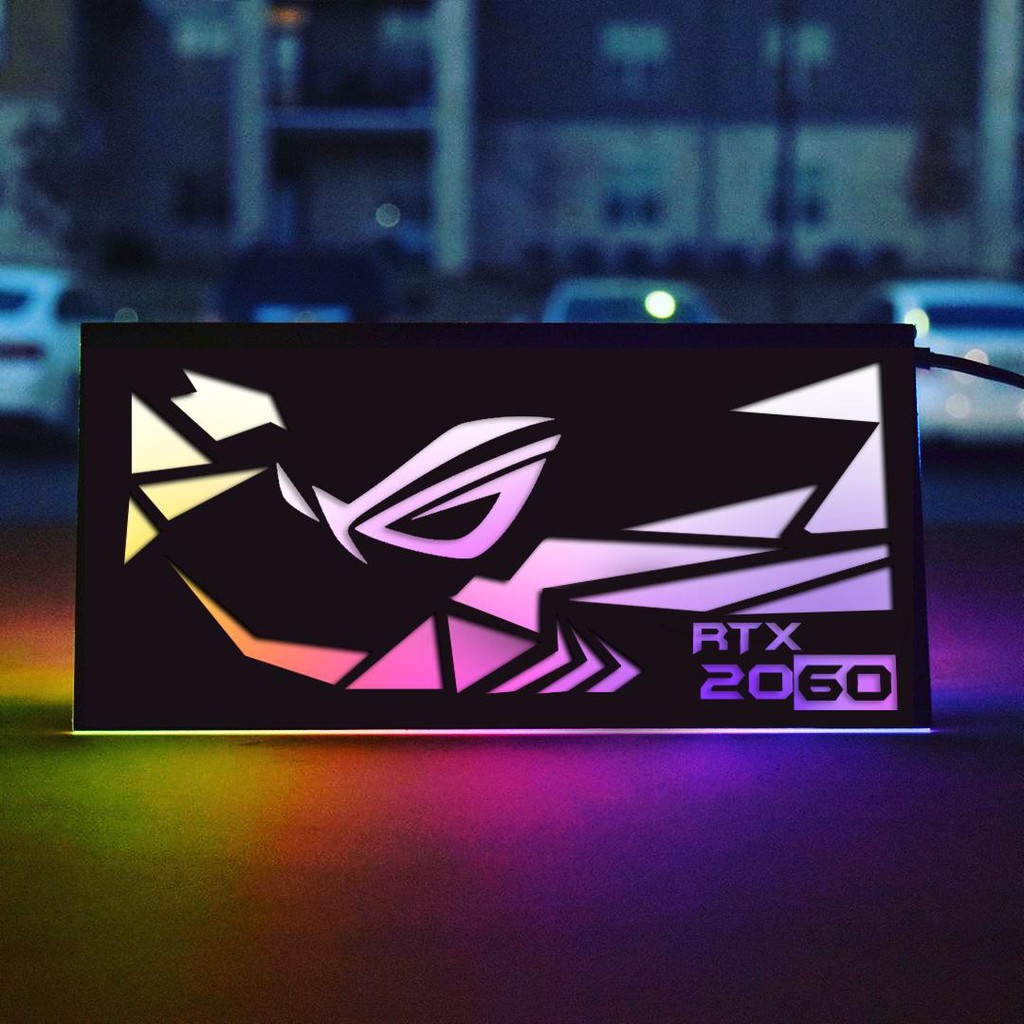 RGB ASUS VGA Backplate