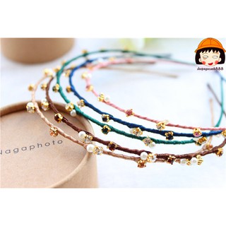 Băng Đô Cài Tóc Đính Đá Giả Thân Cây Phong Cách Hàn Quốc Sang Chảnh !