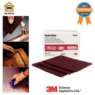 Combo 5 Miếng Nhám Scotch Brite 3M 07447