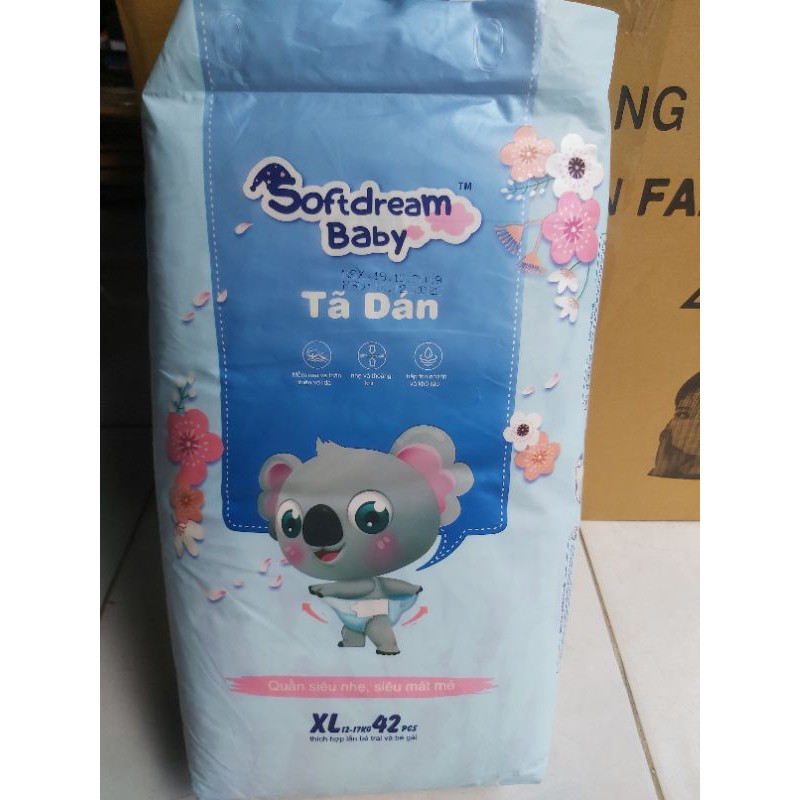 TÃ DÁN SOFT DREAM SIZE L 48/XL 42 MIẾNG