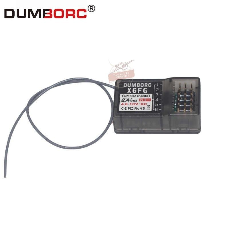 Mạch thu sóng tay điều khiển DumboRC Dumbo RC RBR/C X6F X6FG 2.4Ghz 6 Chanel (6 kênh) (6CH) sóng maybayrc