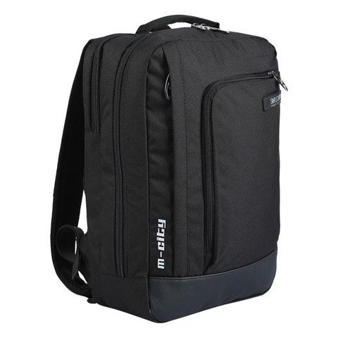 [SIMPLE CARRY CHÍNH HÃNG] Balo laptop 14 inch Hàn Quốc SIMPLE CARRY M City màu đen siêu nhẹ chống thấm nước