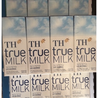 Sữa Tươi TH true Milk 180ml và 110ml