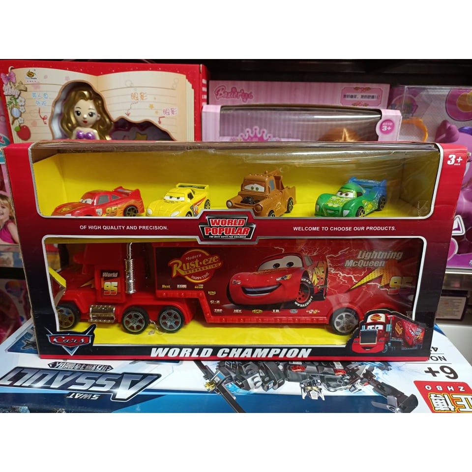 Hộp đồ chơi xe MC QUEEN Racing zone .