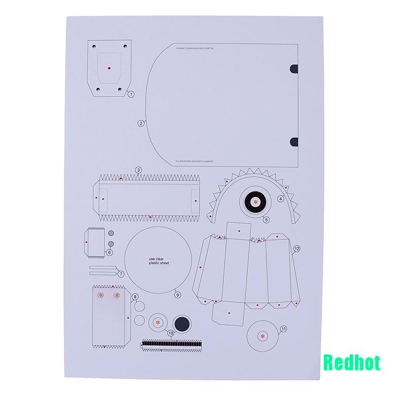 Mô Hình Camera Hành Trình Bằng Giấy Tỉ Lệ 1: