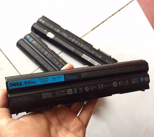 Pin laptop Dell cũ 6 cell dung lượng cao