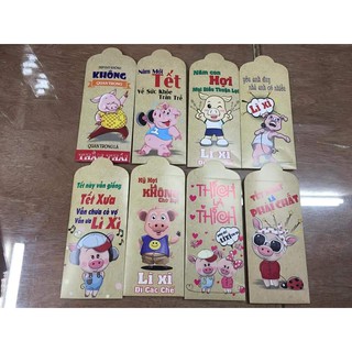 10 bao LÌ XÌ  tết 2019