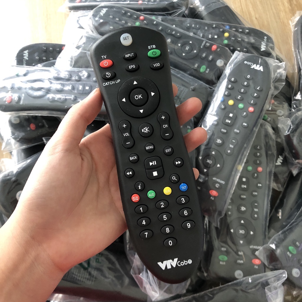 Remote Điều khiển đa năng đầu VTVcab _dùng cho đầu thu HD của VTVcab