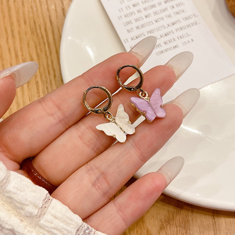 Bông Tai Hình Bướm Thời Trang Mùa Hè Xinh Xắn Cho Nữ