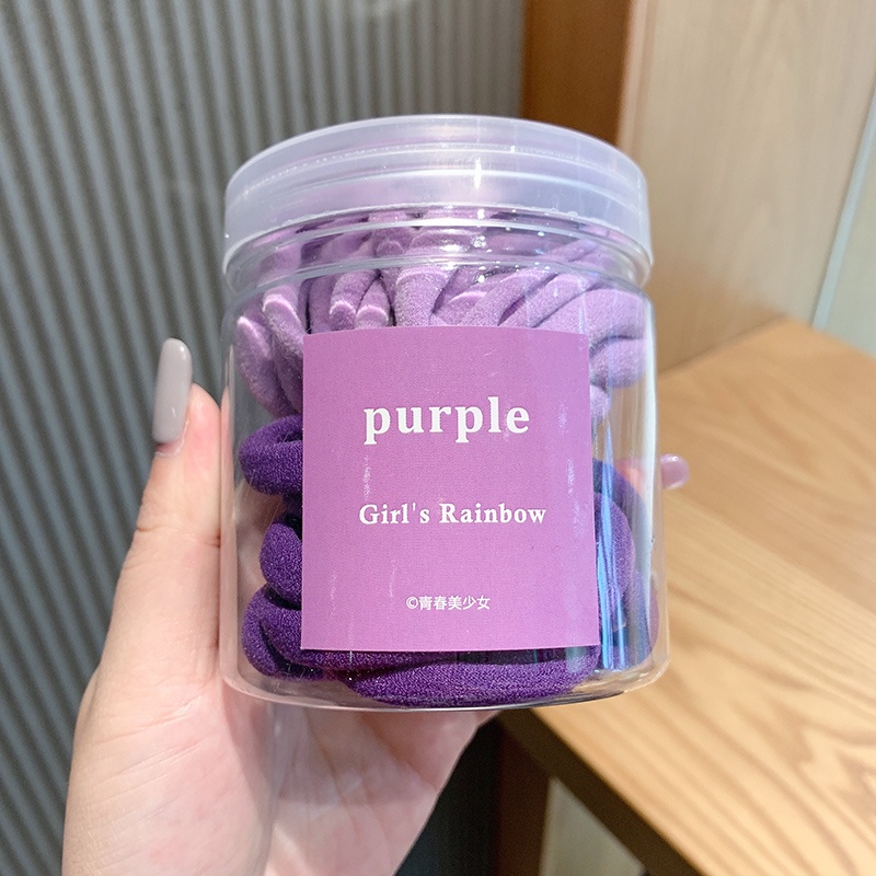 Dây Buộc Tóc Cao Su Không Đau Phong Cách Hàn Quốc Cho Nữ