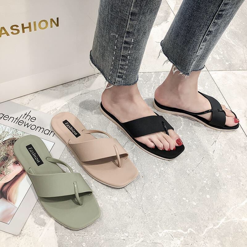 Xăng đan Đế Bệt Quai Chéo Thời Trang Nữ Sành Điệu