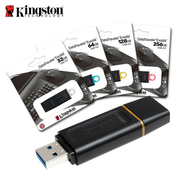 USB Kingston DataTraveler Exodia 32GB/64GB/128GB chuẩn 3.2 (DTX)