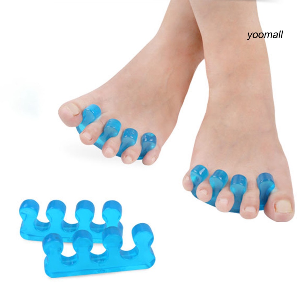 1 Cặp Dụng Cụ Tách Móng Chân Thoáng Khí Tái Sử Dụng Được Cho Salon / MJGJ