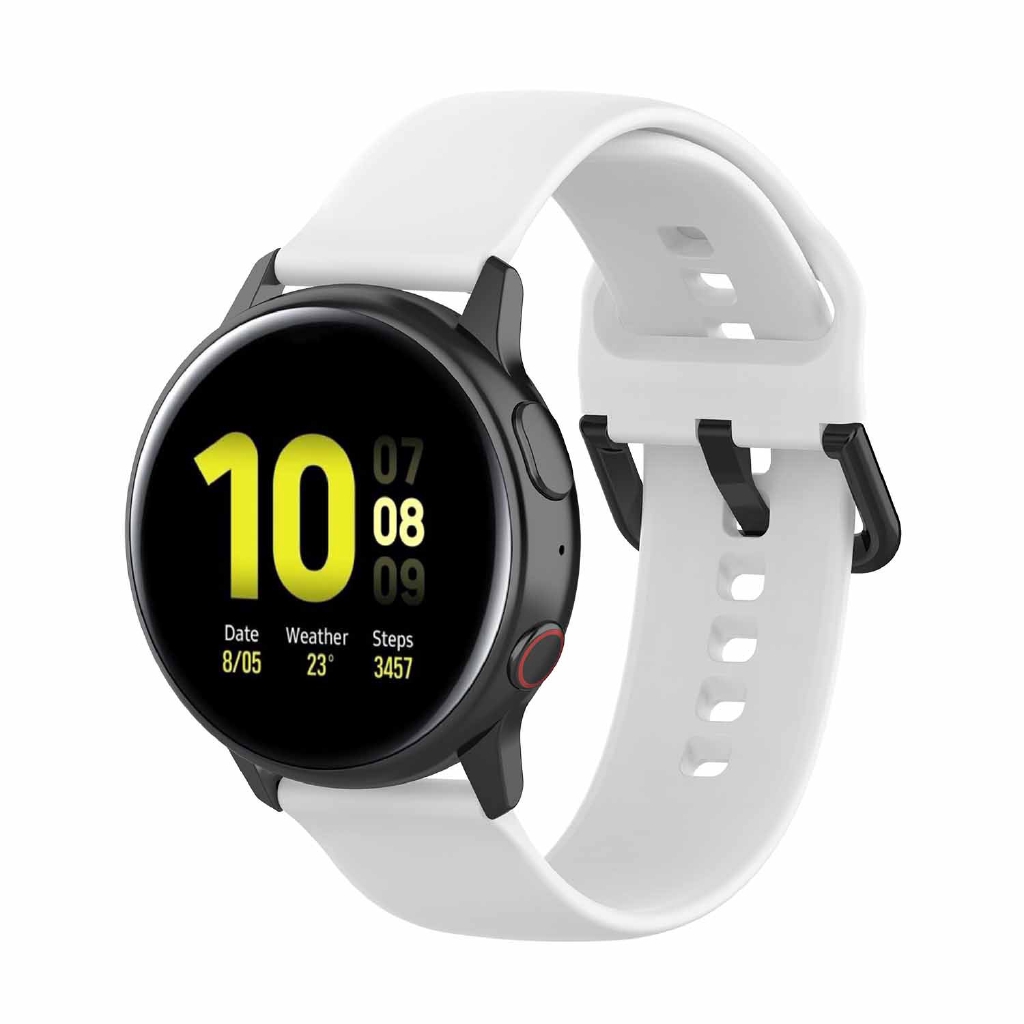 Dây Đeo Silicone Cho Đồng Hồ Thông Minh Samsung Galaxy Watch Active 2 40mm 44mm Active 40mm/gear S2