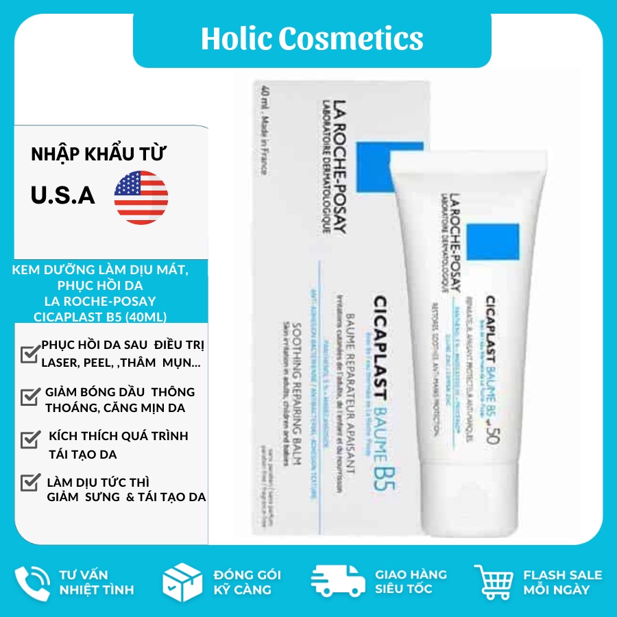Kem dưỡng giúp làm mềm và dịu da LA ROCHE-POSAY Cicaplast baume B5 | BigBuy360 - bigbuy360.vn