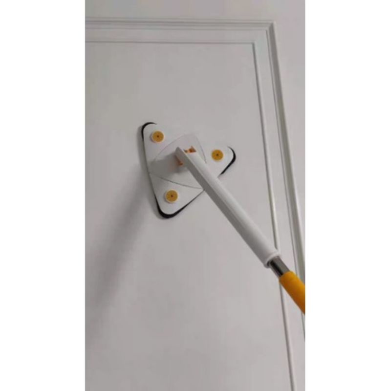 [Hàng Hot] Chổi Lau Nhà Tam Giác Tự Vắt Lau Trần Nhà Xoay 360 Độ