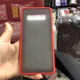 Ốp Samsung S10plus viền dẻo lưng nhám.