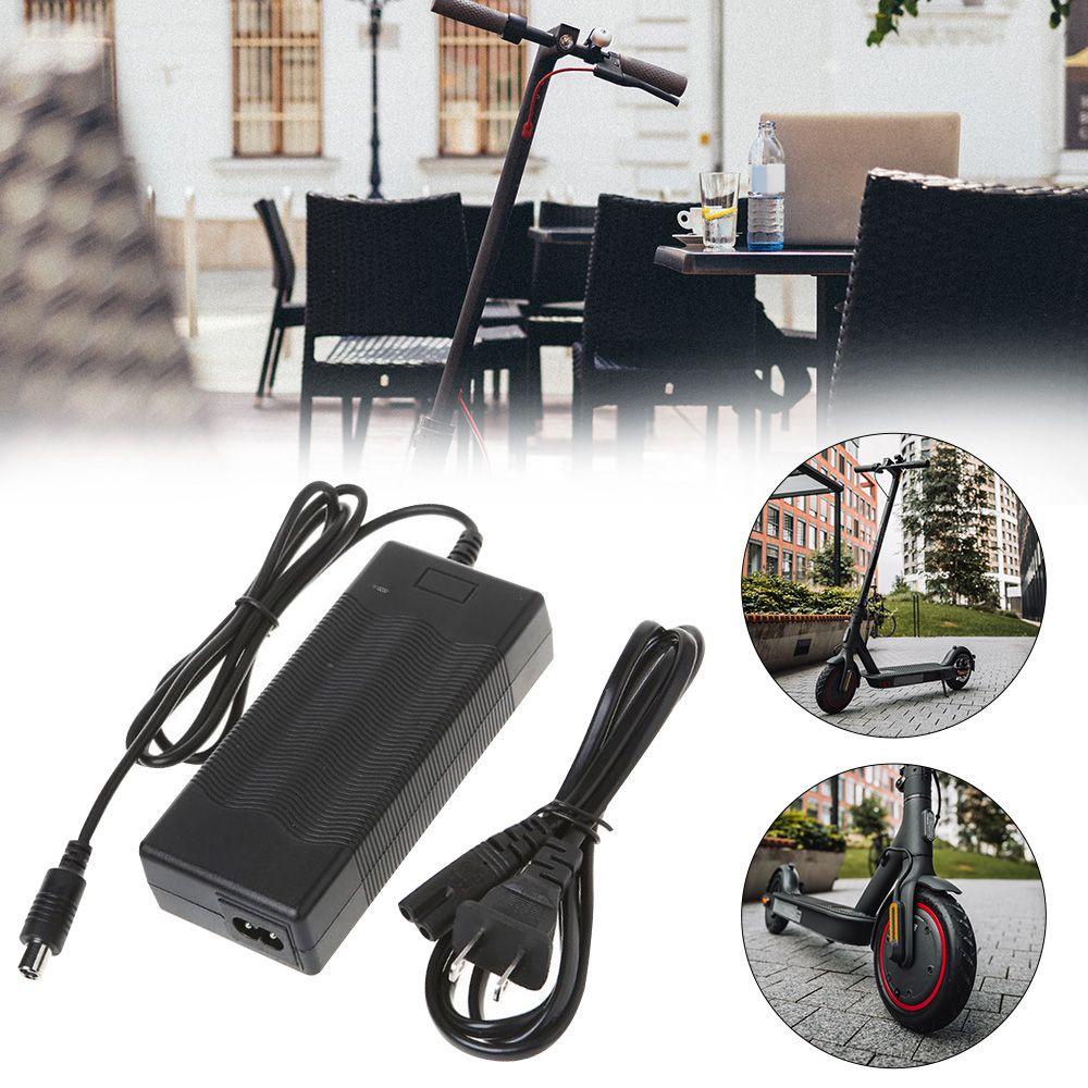 MUVAKO Bộ Sạc Pin 42V 2A Cho Bộ Chuyển Đổi Nguồn Ninebot Es1 2 3 4 Xiaomi M365