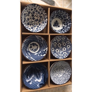 Set 6 chén sứ Nhật + đũa